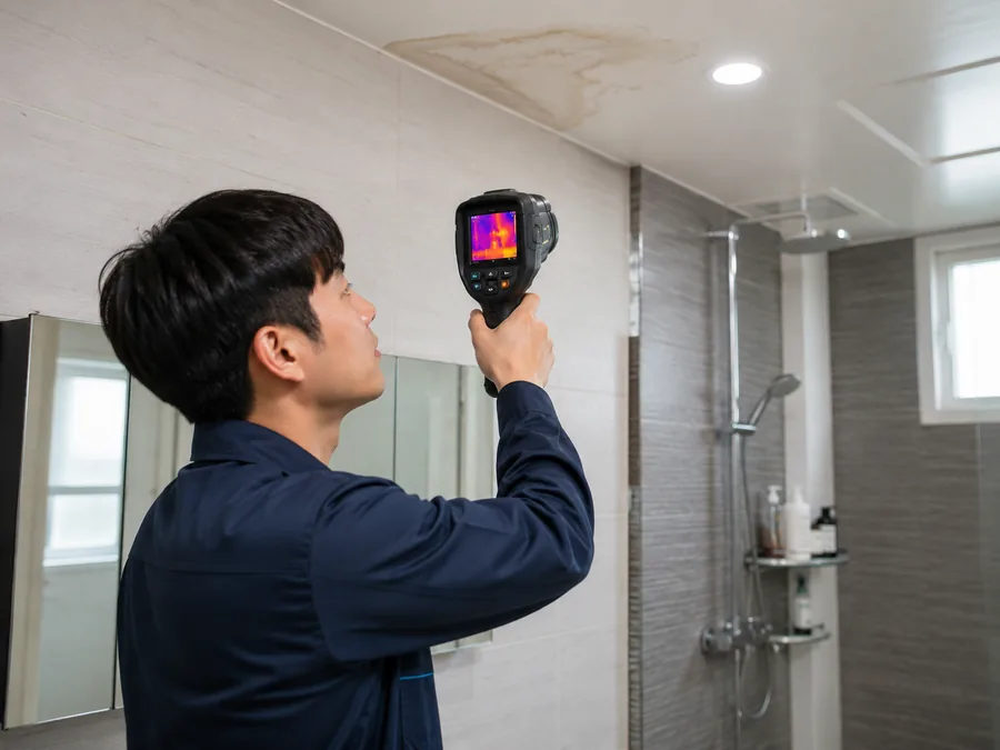 상면 열화상 검사 현장